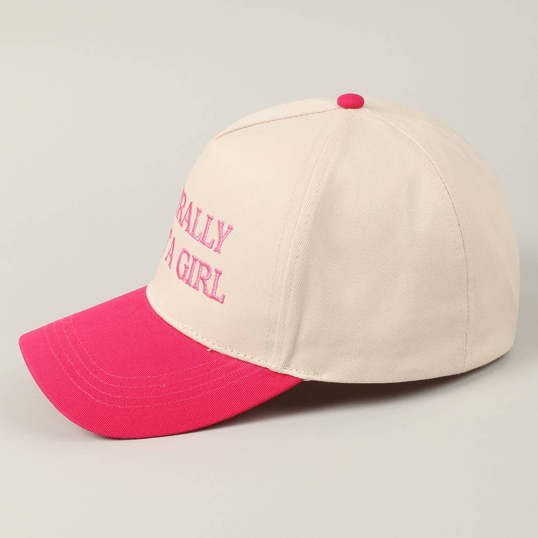 Literally Just A Girl Trucker Hat