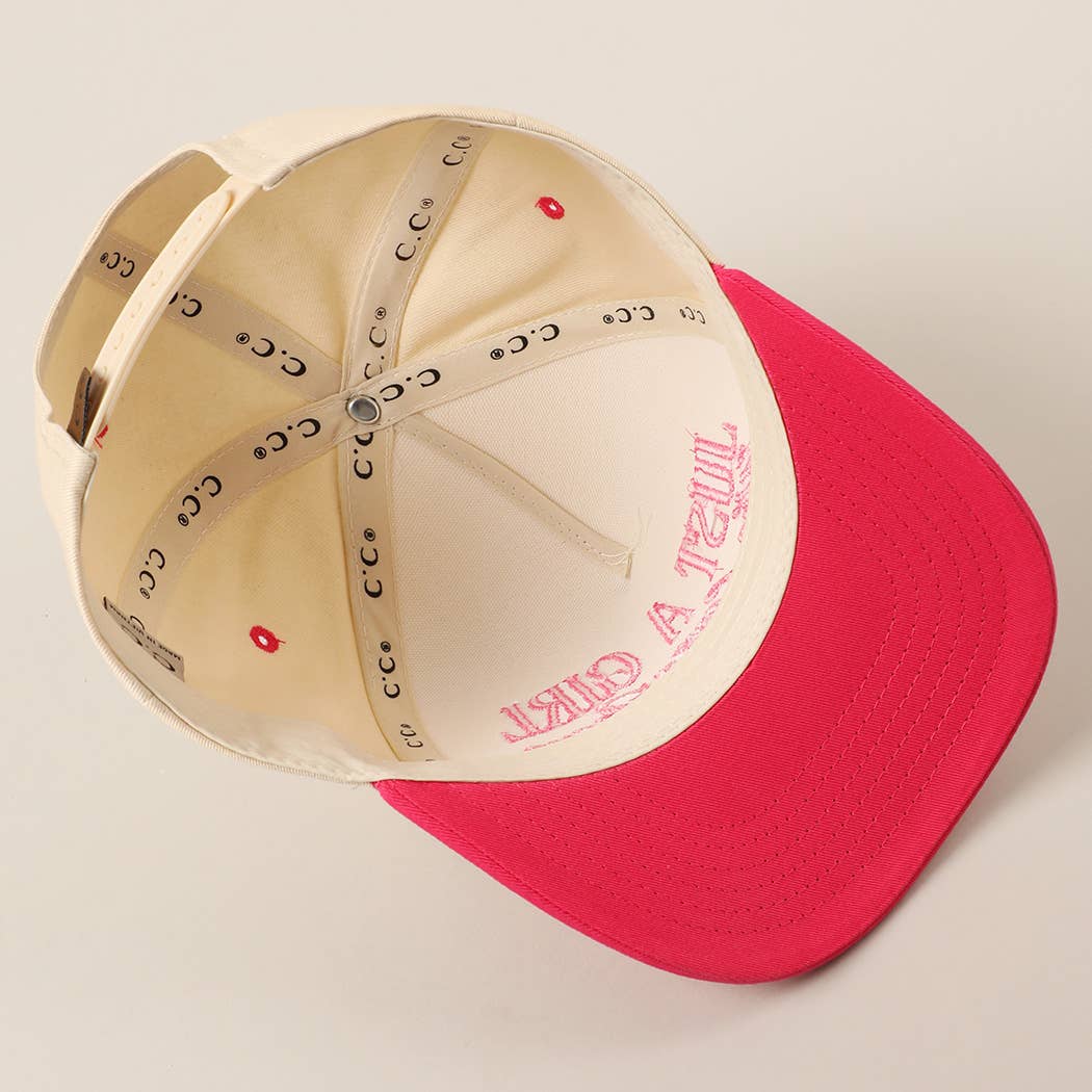 Just A Girl Who Loves Jesus Trucker Hat