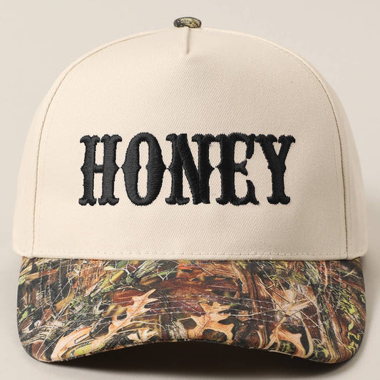HONEY Camo Two-Tone Trucker Hat