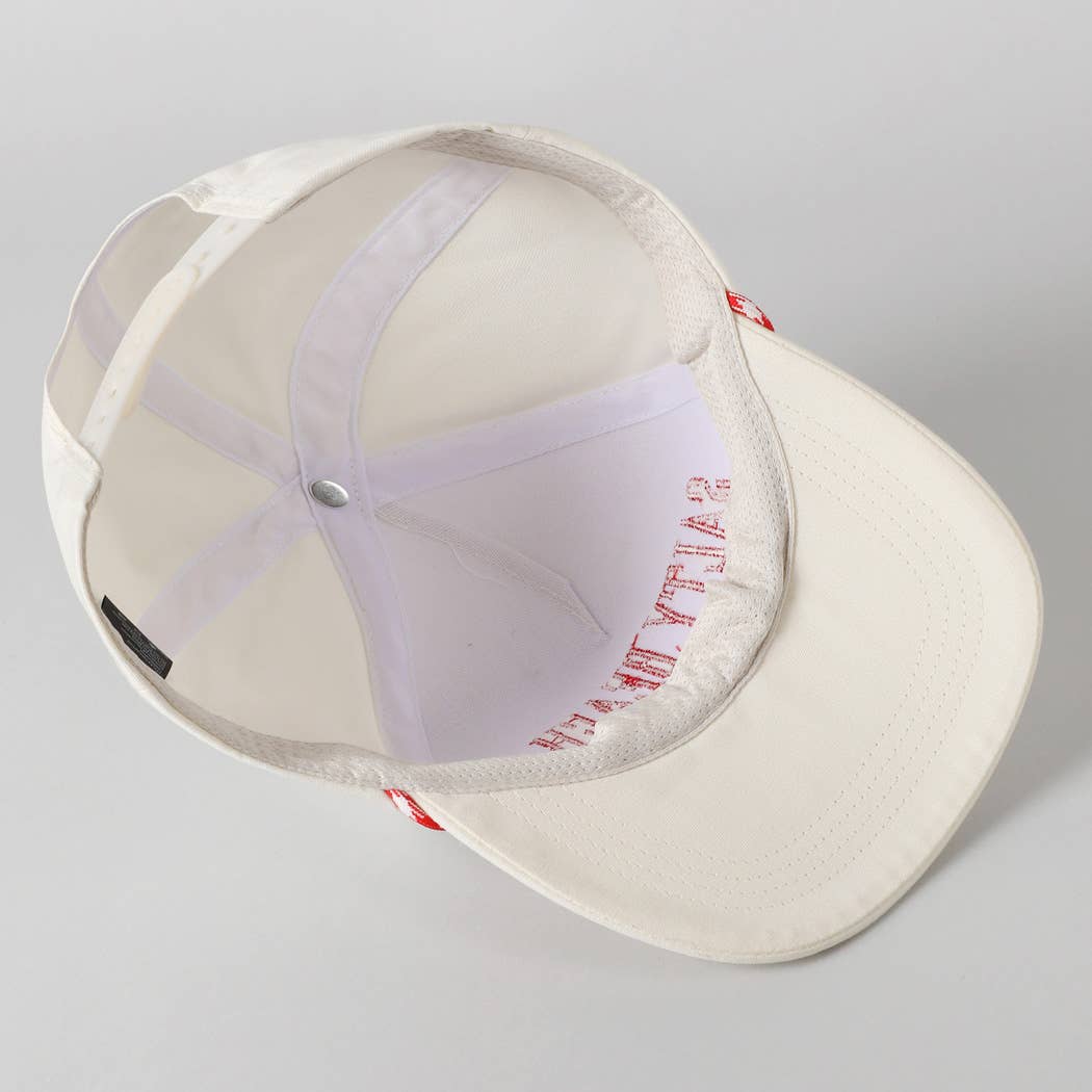 SALTY BEACH Lettering Embroidered Trucker Hat